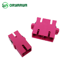 OM4 Duplex SC Fiber Optic Adapter Multimode Integrally Formed