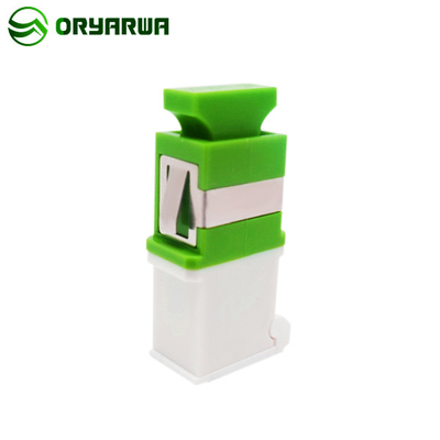 FTTH FTTB Simplex Fiber Optic Adapter With Shutter