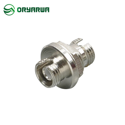 Metal Round FC Fiber Adapter Flangeless Little D Type Multimode