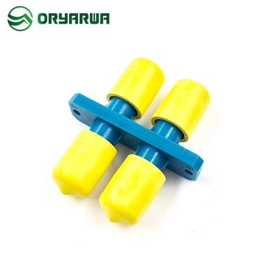 Flange Welded Mold ST To ST Fiber Optic Adapter Duplex Fiber Optic Coupler