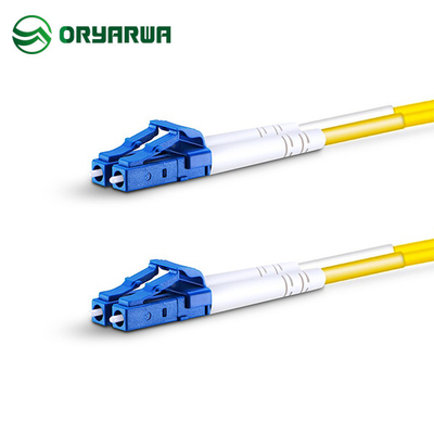 LC UPC đến LC UPC Duplex Single Mode Patch Cord OS2 LSZH PVC
