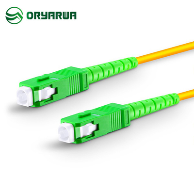 SC APC đến SC APC Simplex Dây vá chế độ đơn LSZH PVC